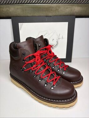 Diemme Roccia Vet hiking boots in "Mogano" full-grain leather colorway Men’s 10